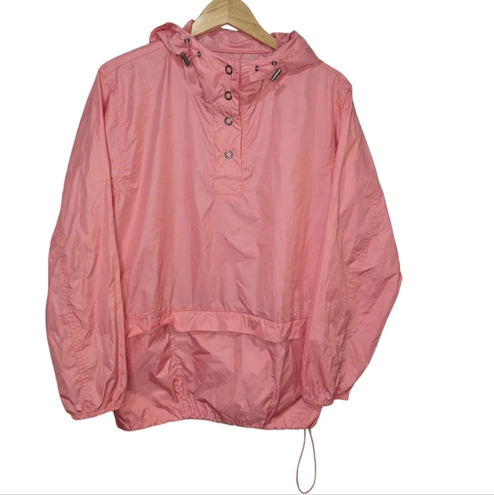 J. Crew Hooded Windbreaker Size Medium